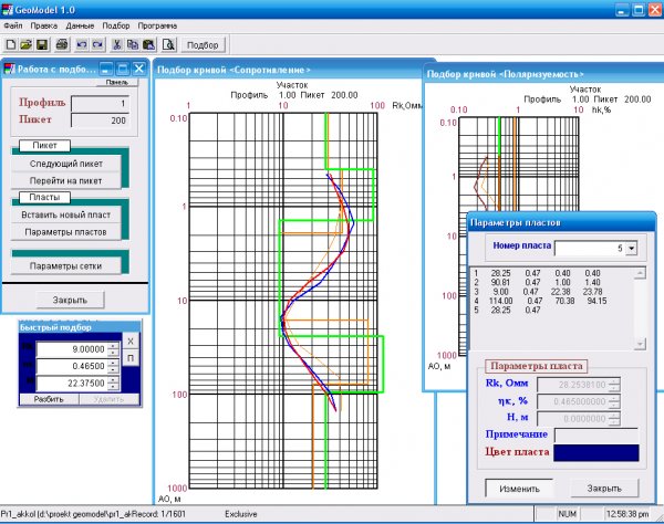 GeoModel - ��������� ������������� ������ ���-��